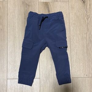 Cat & Jack Navy Water Resistant Hiking Joggers 18 M